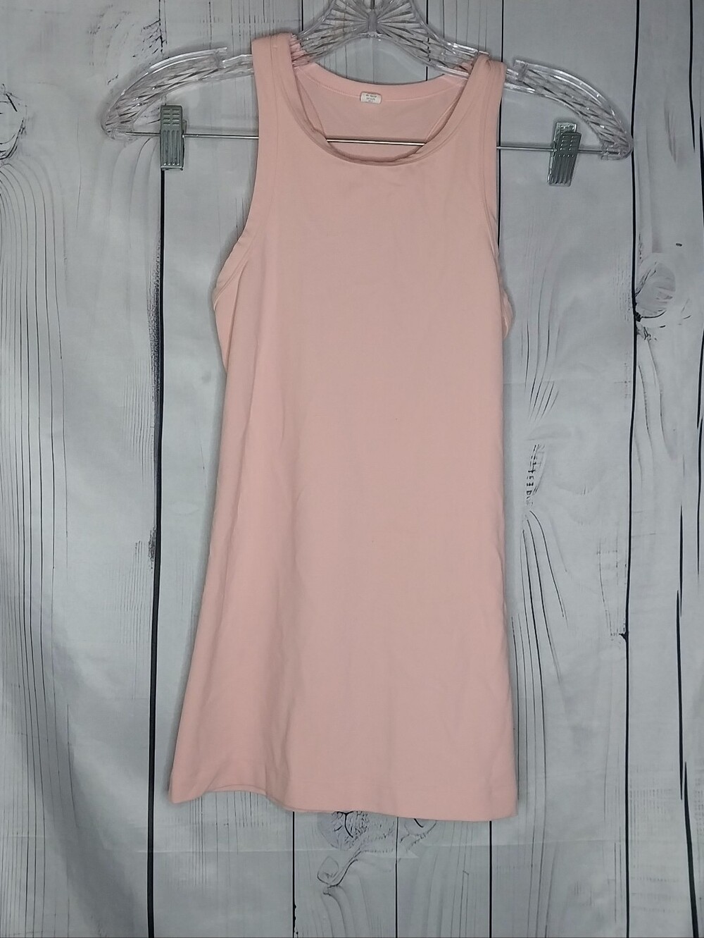 Lululemon Blush Pink Athletic Athleisure Workout Gym Tank Top Size 2